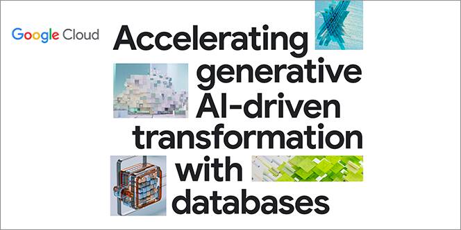 Accelerating generative Al-driven transformation with databases